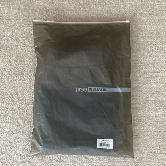 PESO Oversized Fated Shorts, Sky Blue - Picture 10 of 11